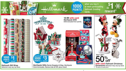Walgreens Hallmark Balance Rewards Feature
