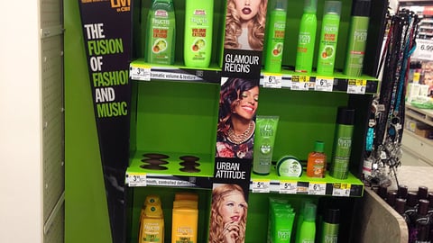 Garnier Walgreens 'Fashion Rocks' Endcap