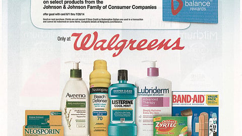 J&J Walgreens 'Celebrate Every Goal' FSI
