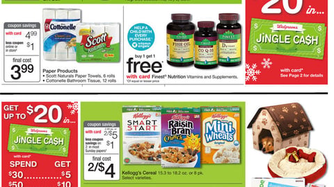 Walgreens 'Jingle Cash' Features