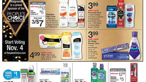 Walgreens P&G 'People's Choice Awards' Feature