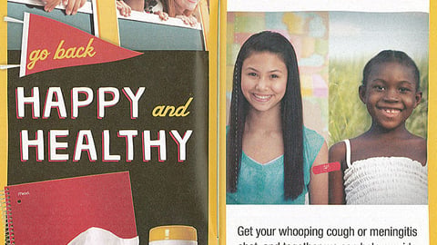 Walgreens 'Get a Shot, Give a Shot' Coupon Book Feature