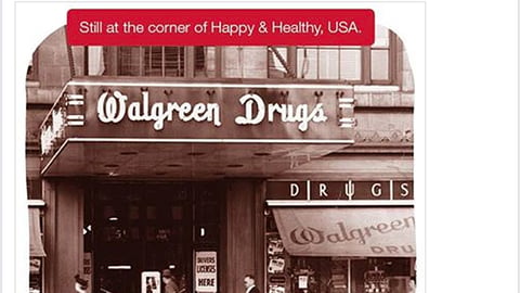 Walgreens 'American-Based Company' Facebook Update