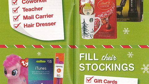 Walgreens 'Gifts on the Go' Coupon Book Feature
