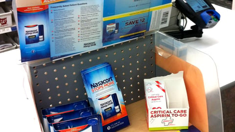 Walgreens Nasacort Pharmacy Merchandising