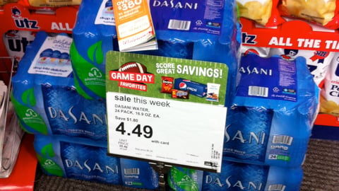 Walgreens 'Game Day Favorites' Price Sign