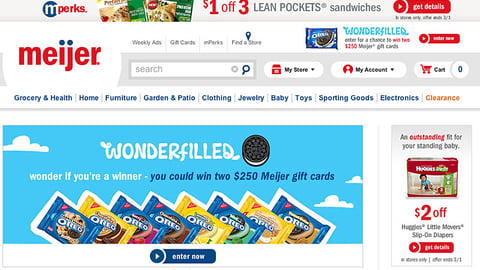 Meijer Oreo 'Wonderfilled' Carousel Ad