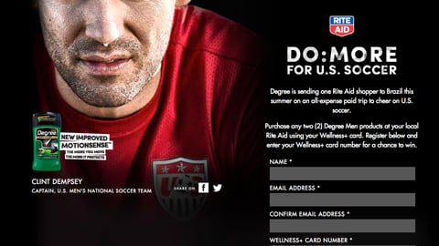 Unilever Rite Aid 'Do:More' Landing Page 