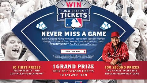 Kellogg 'Never Miss a Game' Entry Page