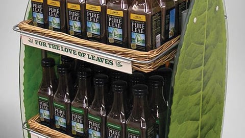 Pepsi Lipton Pure Leaf Tea Floorstand