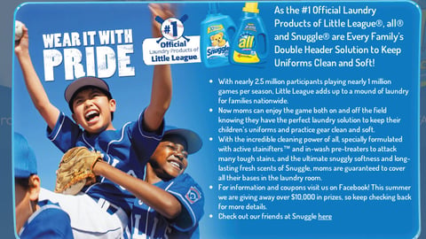 All Snuggle Little League Page