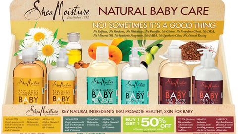 SheaMoisture Walgreens Shelf Tray