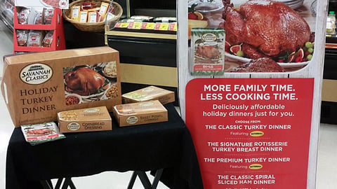 Savannah Classics 'Turkey Dinner' Display