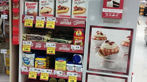Kraft 'Make Celebrating Simple' Shipper