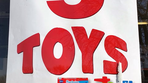 Family Dollar '$5 Toys' Poster