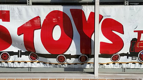 Family Dollar '$5 Toys' Banner