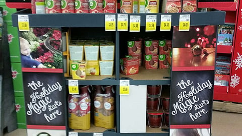 King Soopers 'Holiday Magic' Pallet Display