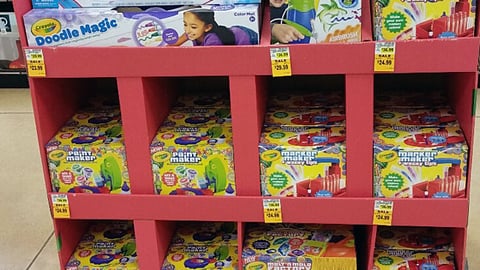 Crayola 'Colorful Fun' Pallet Display