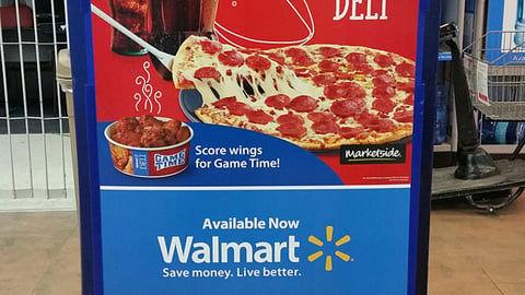 Walmart Coca-Cola 'Wings for Game Time' Security Wrap