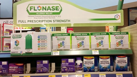 Flonase 'Coming Soon' In-Line Display