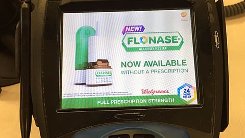 Walgreens Flonase Pin Pad Screen