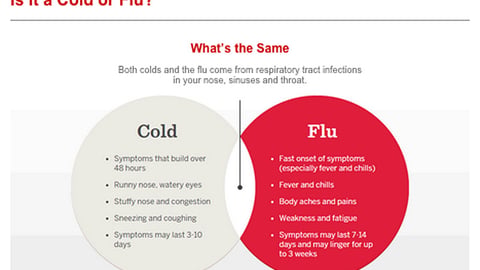 CVS.com 'Is It a Cold or Flu?' Landing Page