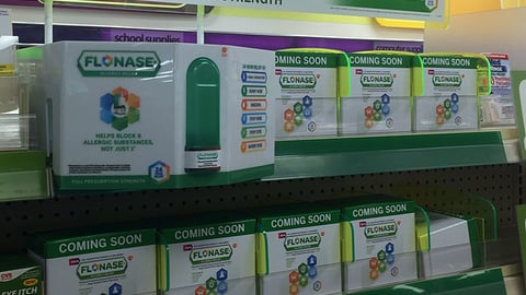 Flonase 'Coming Soon' In-Line Display