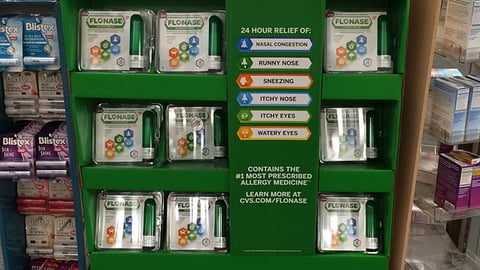 Flonase CVS Endcap