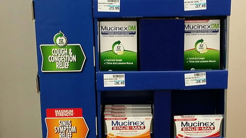 Mucinex Floorstand
