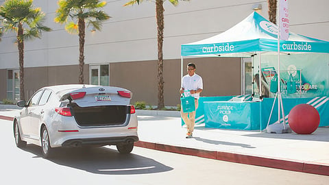 Curbside Pickup Station