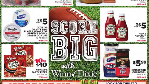 Winn-Dixie 'Get Ready for Gameday' Feature