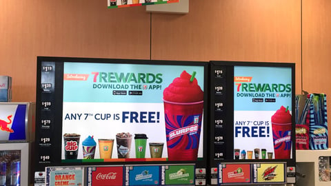 7-Eleven '7Rewards' Translites
