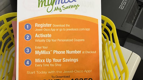 Jewel-Osco MyMixx Tearpad