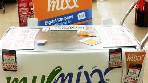 Jewel-Osco MyMixx Cart Display