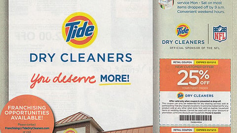 Tide Dry Cleaners FSI