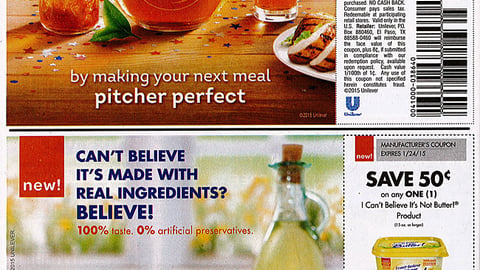 Lipton '125th Birthday' FSI