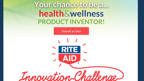 Rite Aid 'Innovation Challenge' Landing Page