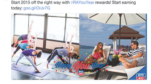 Rite Aid 'You Year' Twitter Update