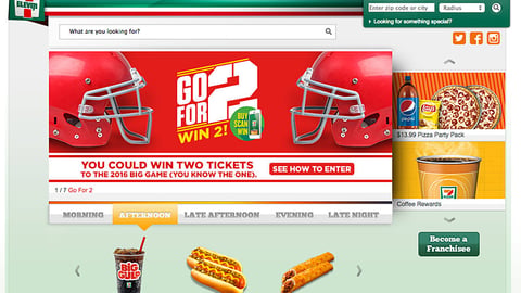 7-Eleven 'Go For 2' Carousel Ad