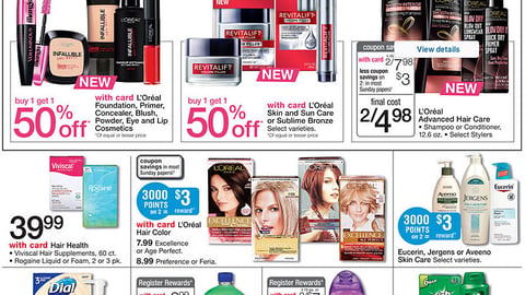 Walgreens L'Oreal 'Beauty Must-Haves' Feature