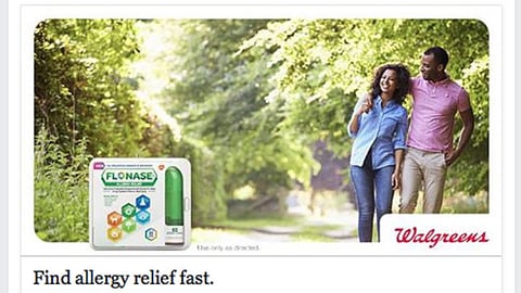 Walgreens Flonase Facebook Update