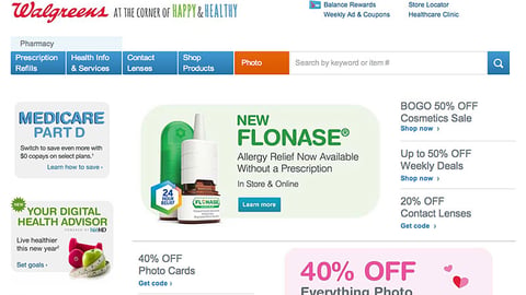 Walgreens.com Flonase Display Ad