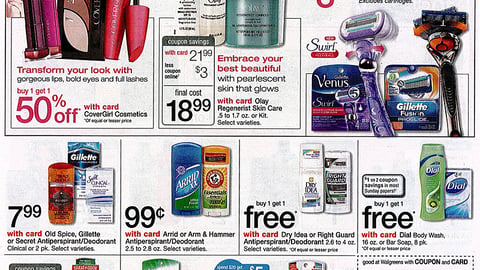 Walgreens P&G 'Beauty Must-Haves' Feature