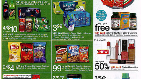 Walgreens 'Score Great Savings' Feature