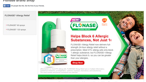 CVS.com Flonase Brand Shop