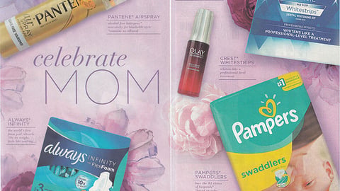 P&G 'Celebrate Mom' FSI