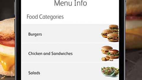 McDonald's Mobile Ordering