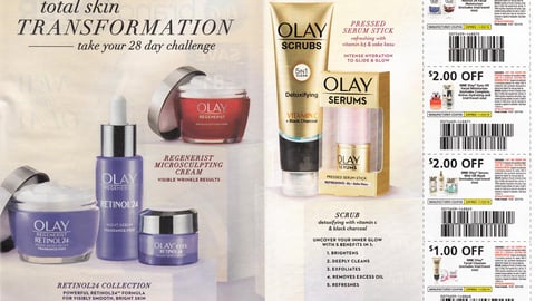 Olay 'Total Skin Transformation' FSI