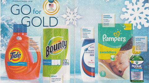 P&G 'Go For Gold' FSI