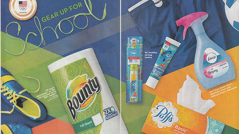 P&G 'Gear Up For School' FSI